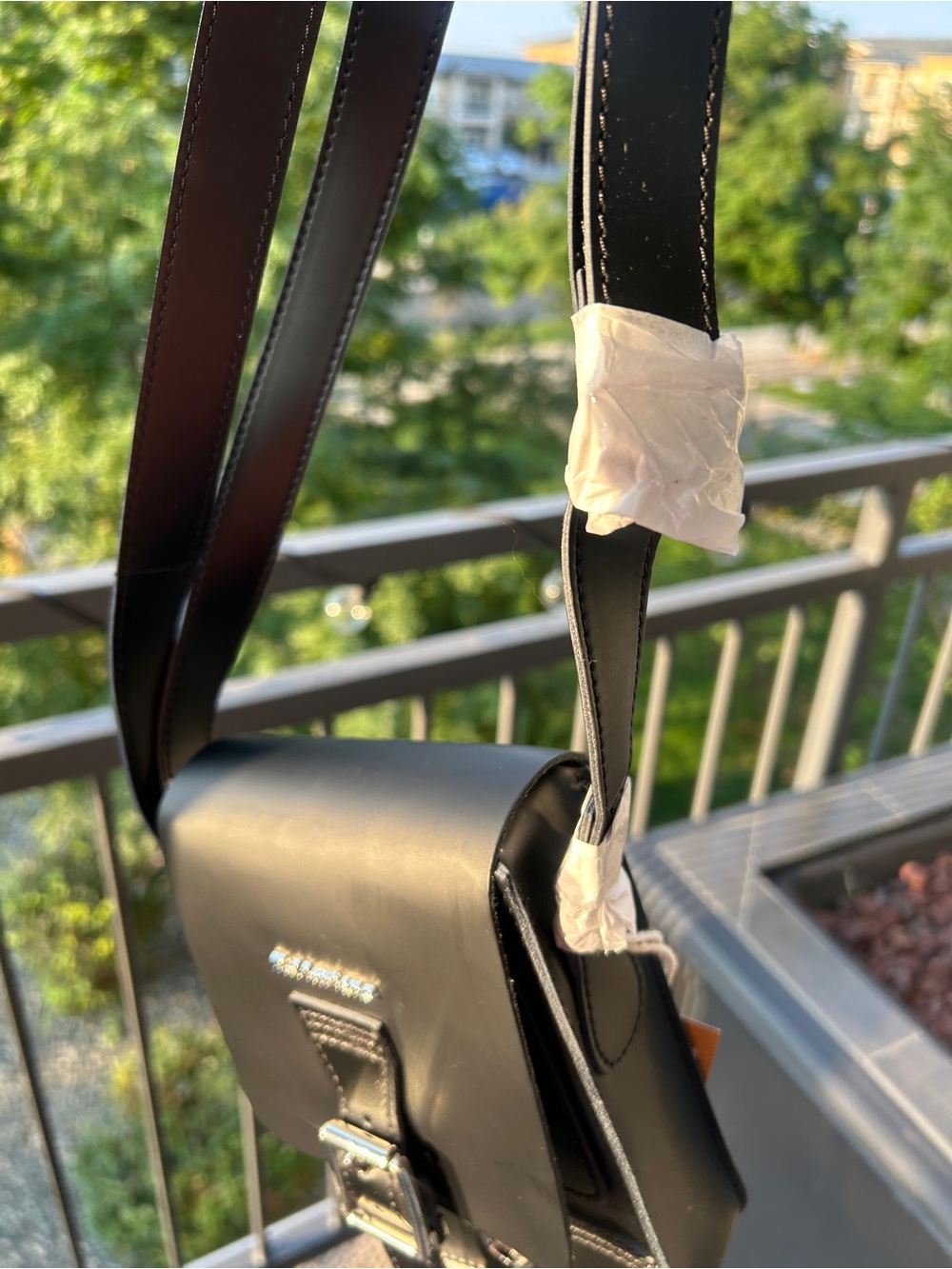 Dr Marten Crossbody Leather Bag with Buckle - Picture 6 of 6